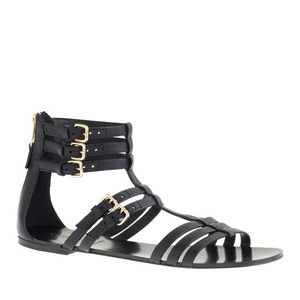 J Crew T Strap Gladiator Sandals